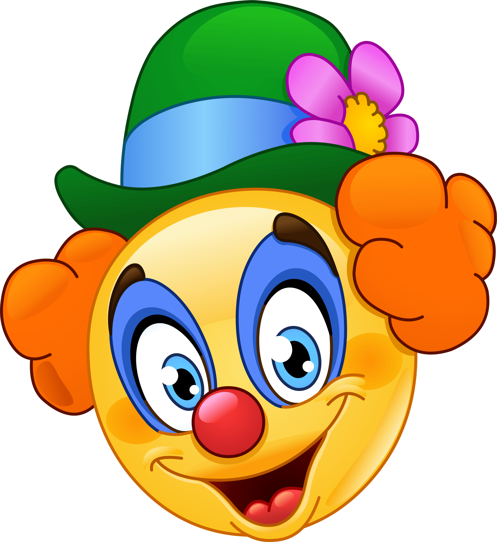 Clown Emoji Decal
